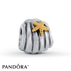 Pandora Charm Sea Shell Sterling Silver